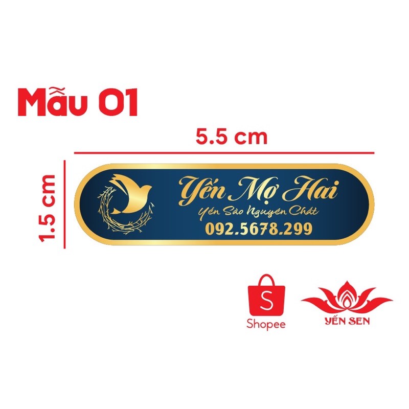 Set Tem in vỡ niêm phong
