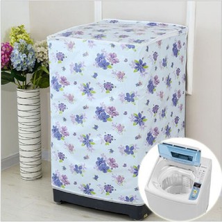Áo Trùm Máy Giặc Cửa Trên, Cửa Trước Vải Nilon Peva 2 Lớp