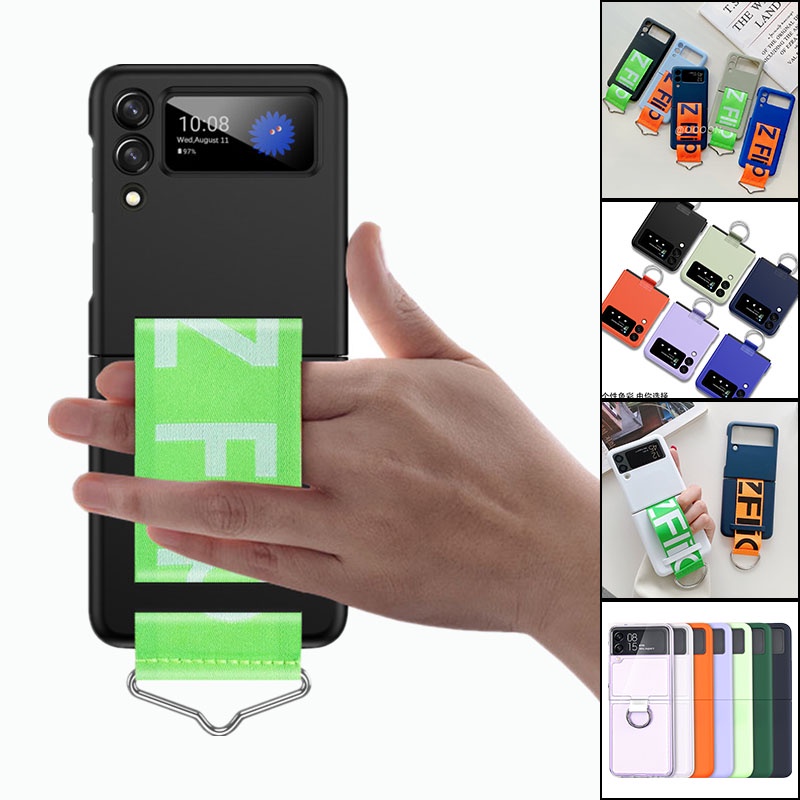 Ốp Điện Thoại Bằng PC Cứng Chống Sốc Dành Cho Samsung Galaxy Z Flip 3 5G Z Flip4 Samsung Galaxy Z Flip 3 5G