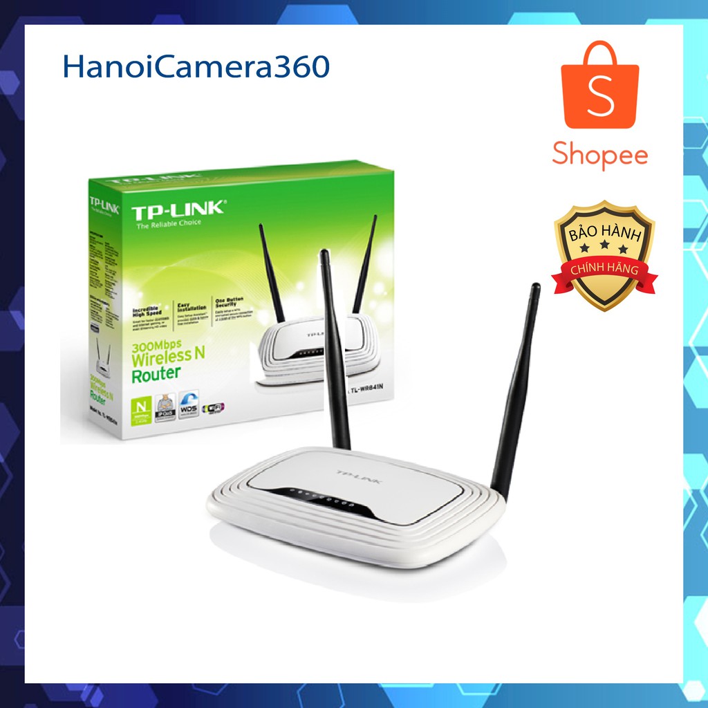 Bộ Phát Wifi TPLINK WR 841N 300Mbps | BigBuy360 - bigbuy360.vn