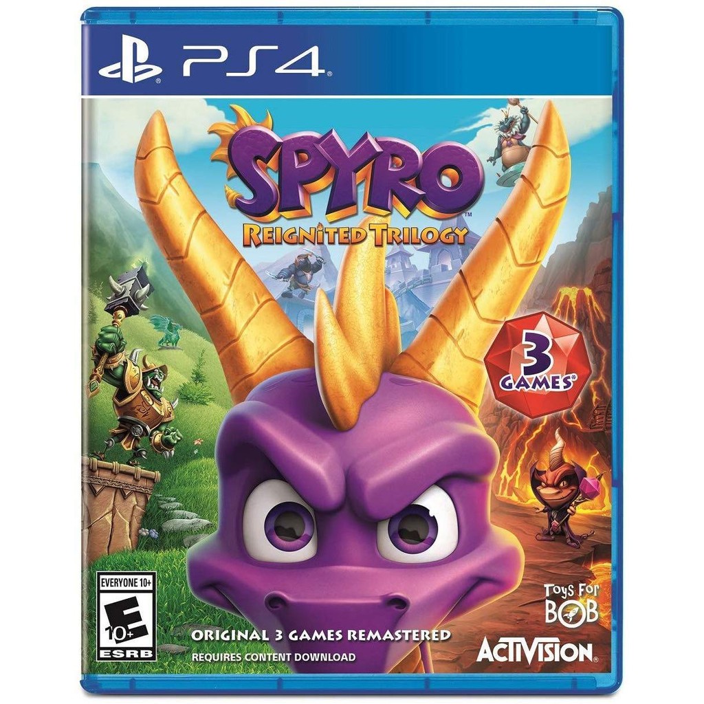 Đĩa Game PS4 Spyro Reignited Trilogy