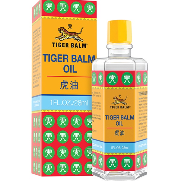 Dầu nóng xoa bóp con cọp Tiger Balm oil