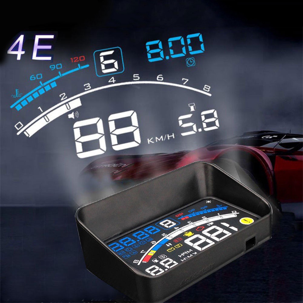 Hệ Thống Cảnh Báo Tốc Độ Gps Obd2 5.5 Inch Cho Xe Hơi