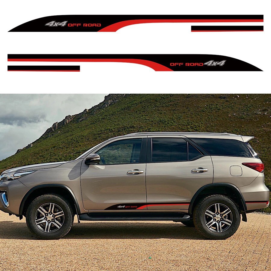 Tem xe ô tô thể thao Fortuner 2021