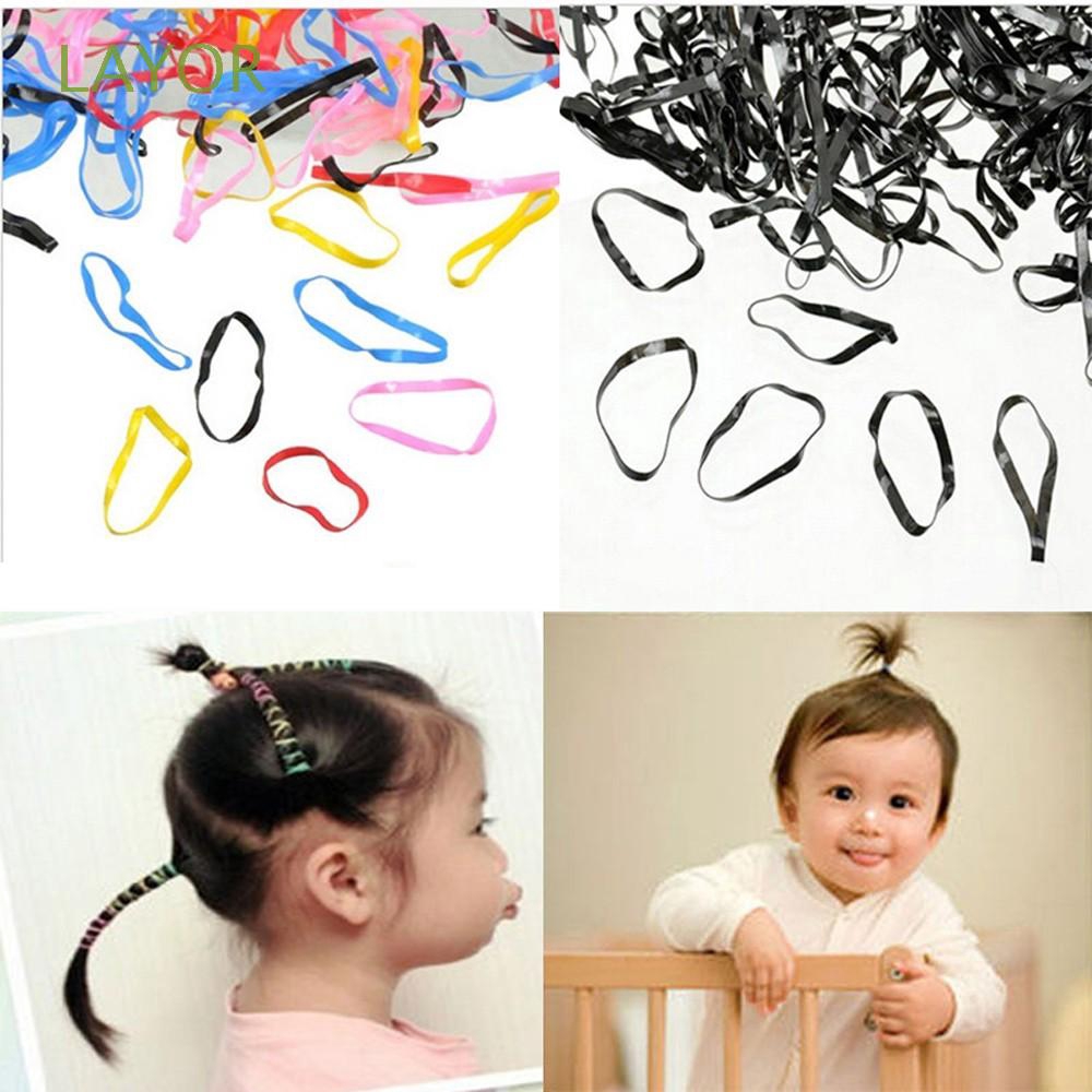 Bộ 400 dây thun cột tóc cho nữ