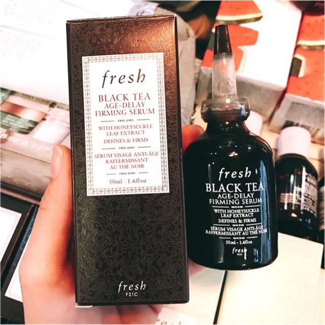 Tinh chất dưỡng da Fresh BLACK TEA AGE DELAY FIRMING SERUM 50ml/100ml