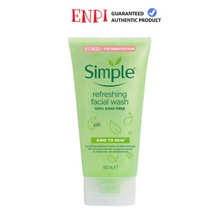 Sữa rửa mặt Simple Refreshing Facial Wash