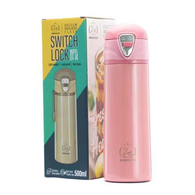 Bình giữ nhiệt 2GOOD  SWTICH LOCK 500ml