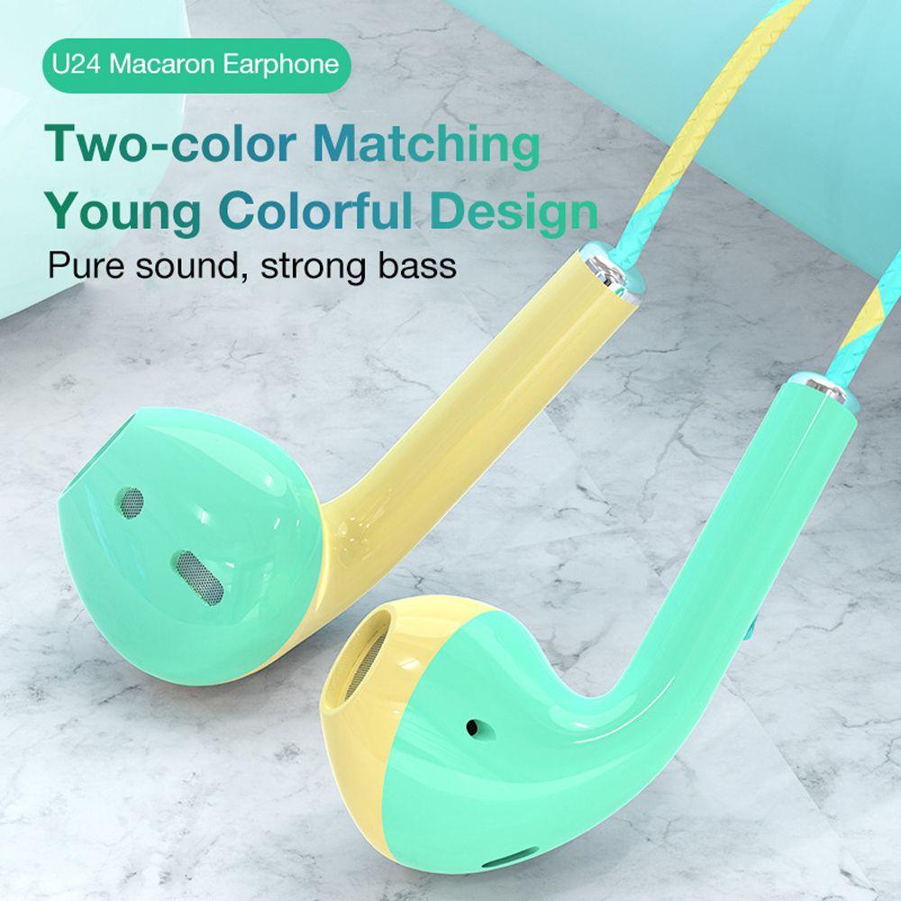 [COD] Tai Nghe Nhét Tai Jack 3.5MM Có Micro Và Nút Điều Chỉnh Âm Lượng Tiện Dụng Cho Điện Thoại