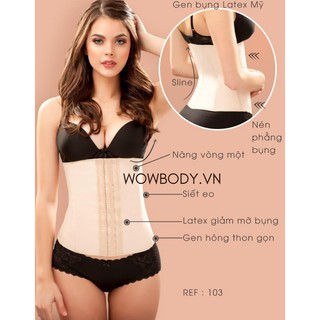 Gen nịt bụng giảm mỡ Vedette 103