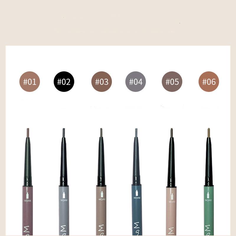 Bút Chì Kẻ Lông Mày Ultra-Smooth Hai Đầu Chống Mồ Hôi Siêu Mịn Tự Nhiên