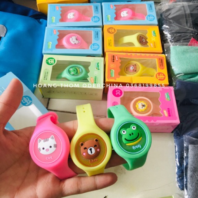 Đồng hồ chống muỗi cho bé