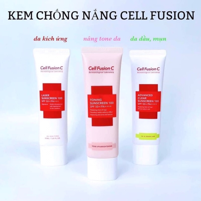 Kem chống nắng Cell Fushion C  - CO131