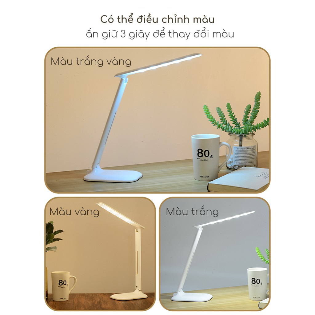 Đèn LED cảm ứng để bàn 3 chế độ màu - FX016