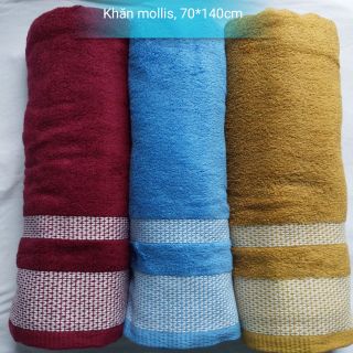 Khăn tắm gia đình cao cấp mollis 70*140cm