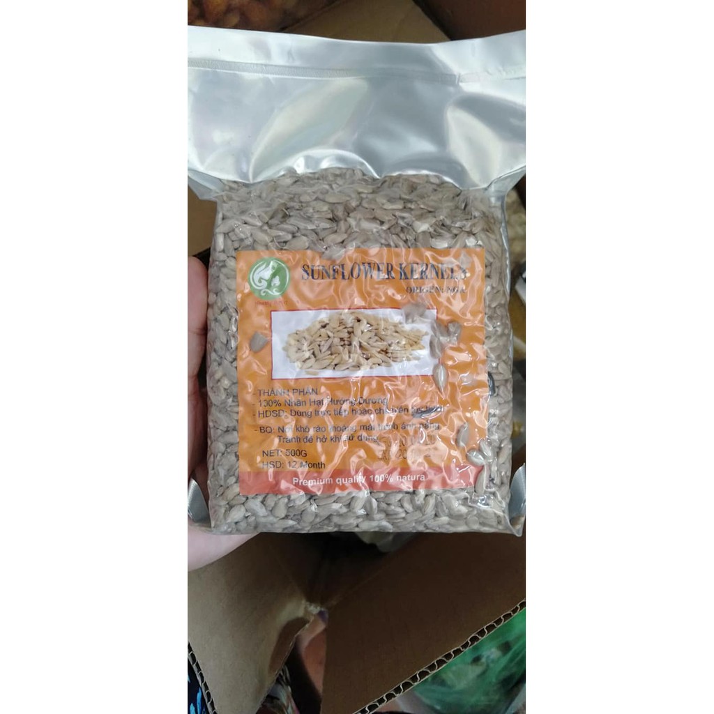 500gr Nhân hạt hướng dương rang chín