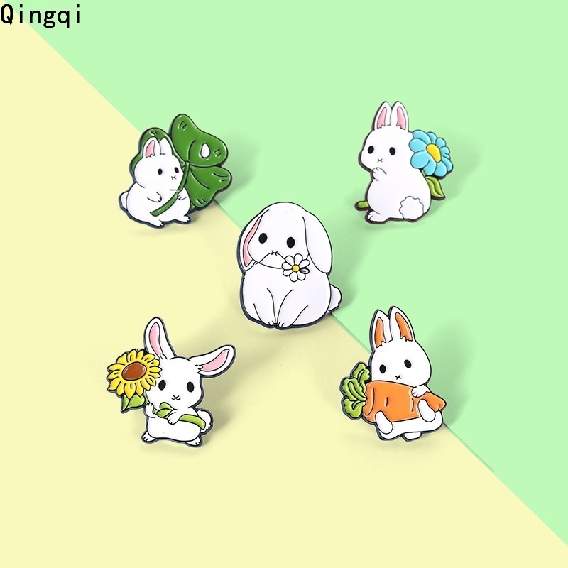 Ghim cài áo MISS ZOE hình chú thỏ đáng yêu