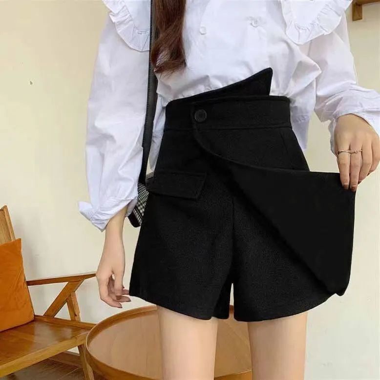 COZOK Chân Váy Lưng Cao Dáng Ôm Phong Cách Thời Trang Hàn Quốc