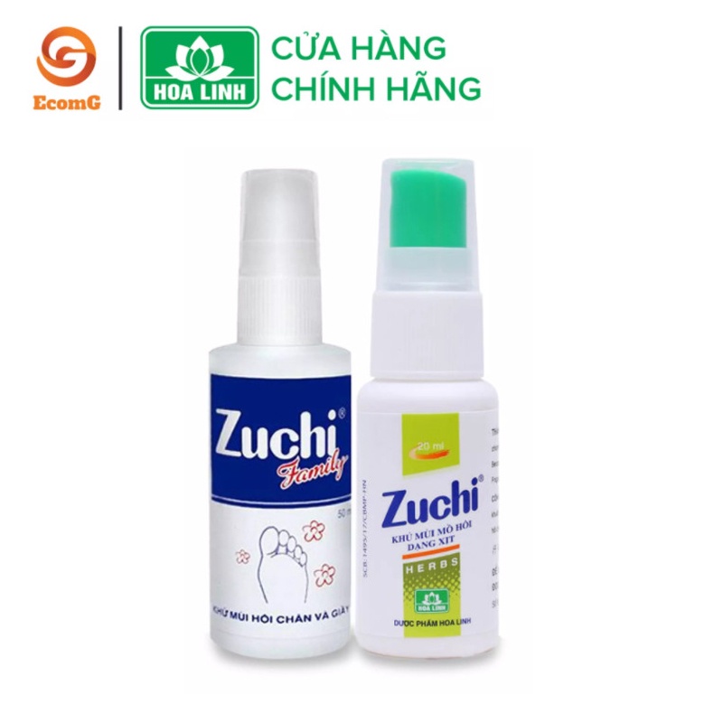 Combo Zuchi – Xịt khử mùi giúp cơ thể thoáng mát, tự tin cả ngày- CB2 -003