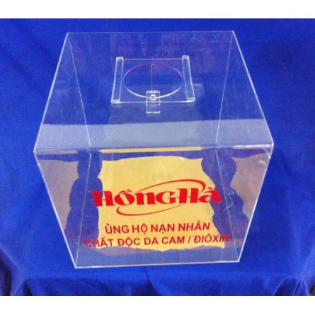 Hòm phiếu mica kích thước 30x30cm