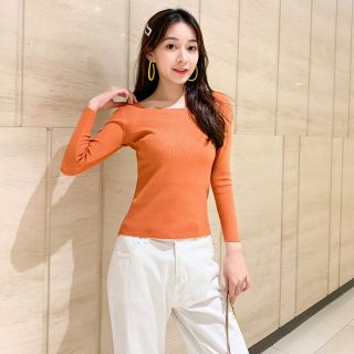 Áo thun dài tay dệt sợi tăm mềm mượt