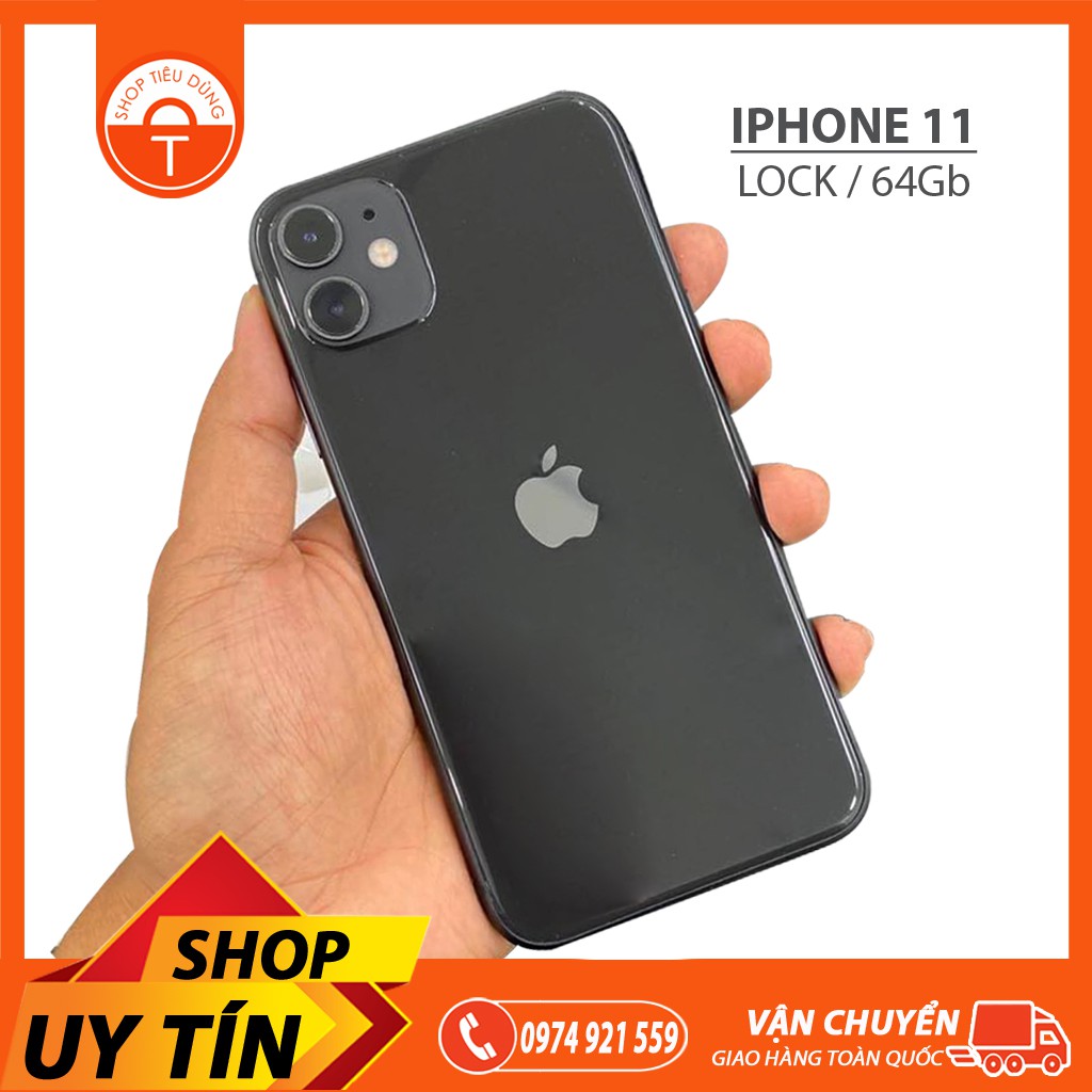 Điện Thoại iPhone 11 Lock Mỹ 64Gb Mới Likenew