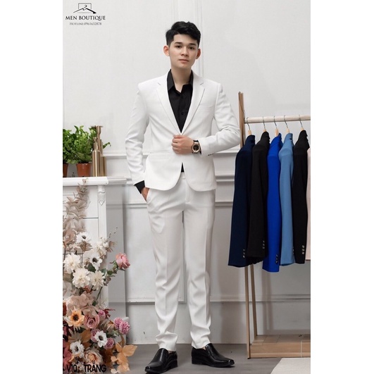 Bộ vest nam cao cấp không nhăn không xù