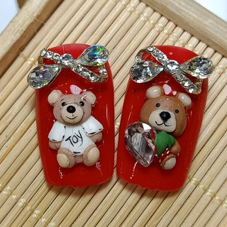 Charm nơ đính móng CN03