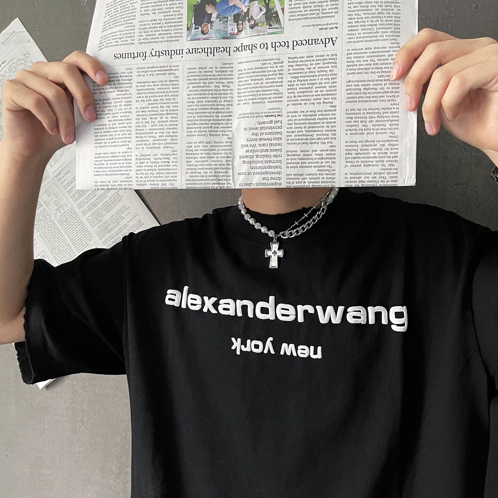 Vòng cổ Thép Titan Mặt Chữ Thập Đính Ngọc Trai Phong Cách hip hop