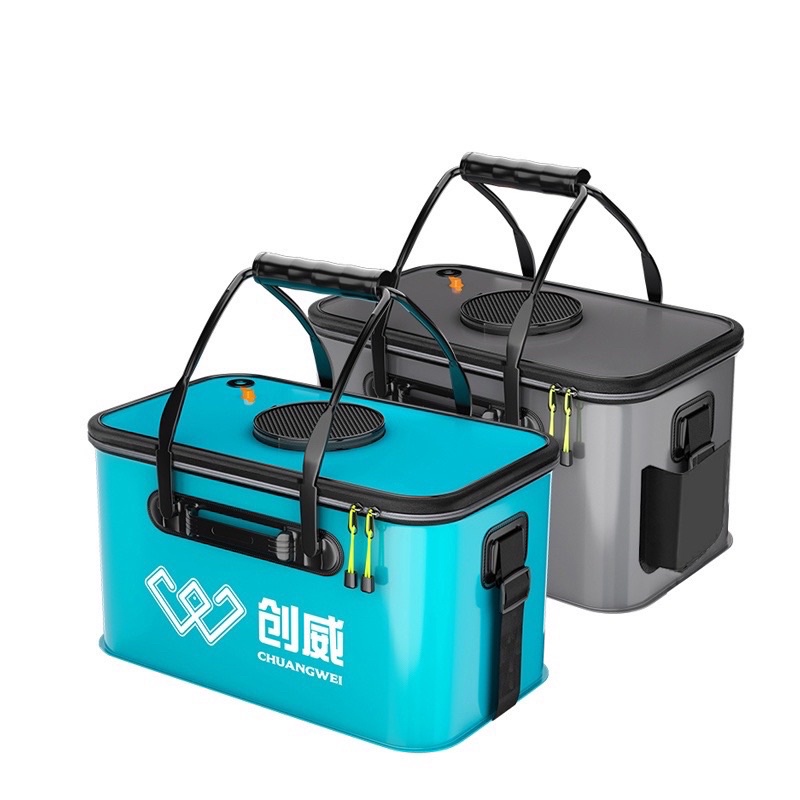 Thùng đựng cá đi câu di động gấp gọn dài 50cm