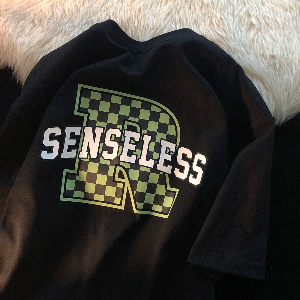 SUXI Áo Thun Tay Ngắn Cổ Tròn In Chữ Phong Cách Hàn Quốc Thời Trang Mùa Hè Cho Nữ