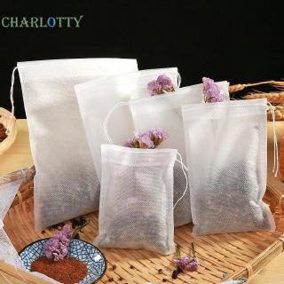 Bộ 50 túi lọc trà và thảo dược bằng vải không dệt tiện dụng