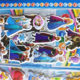 Sticker dán hình 3d ( nhiều chủ đề vỉ 10 stickers)