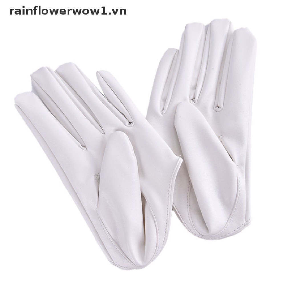 Găng Tay Nửa Bàn Tay Bằng Da PU Quyến Rũ Thời Trang