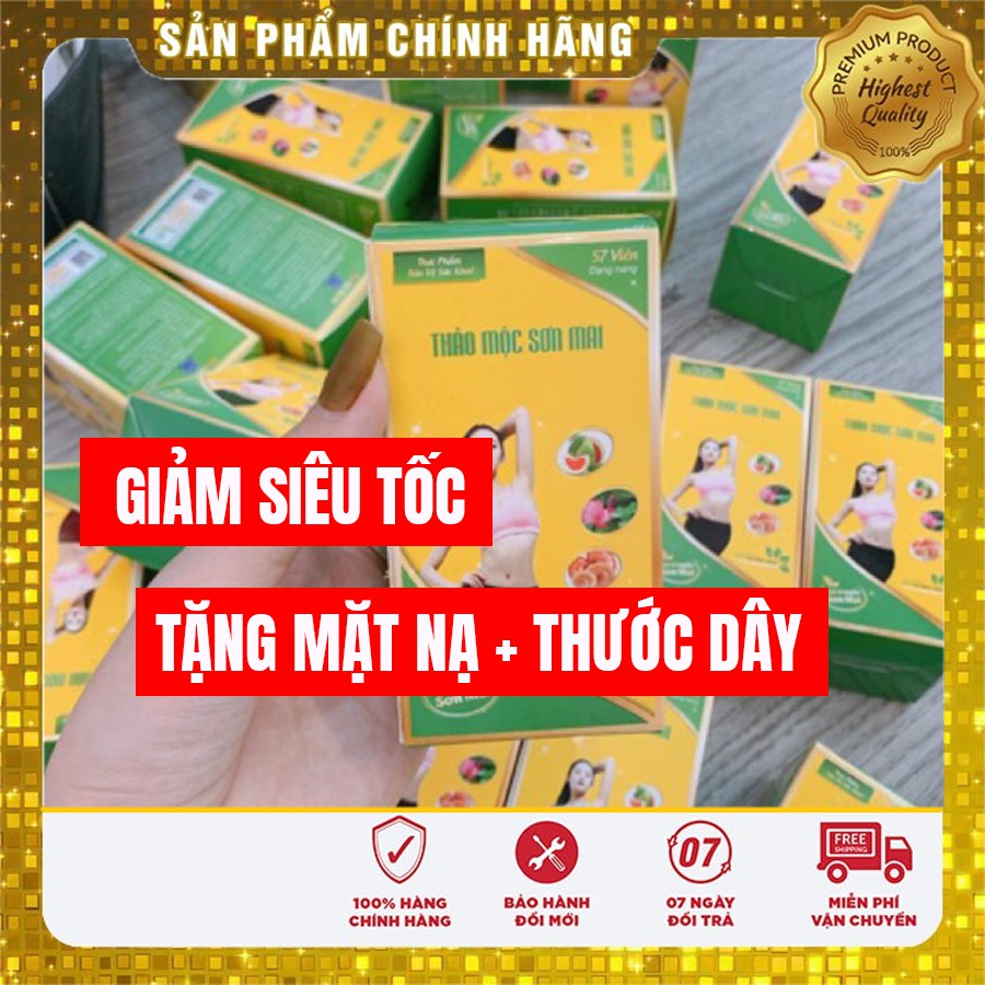Giảm Cân Sơn Mai 57 Viên⚜️ Free Ship ⚜️ Hiệu Quả Nhanh | BigBuy360 - bigbuy360.vn