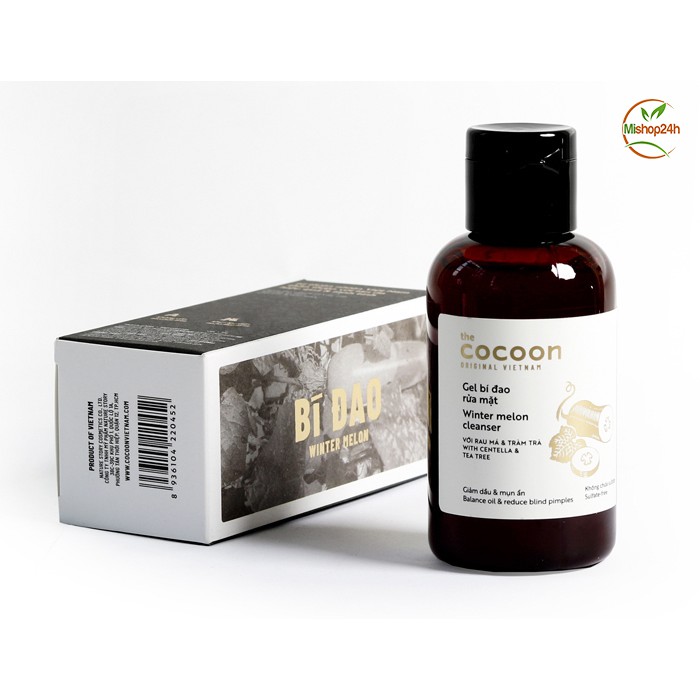 Gel bí đao rửa mặt Cocoon (Winter melon cleanser) 140ml