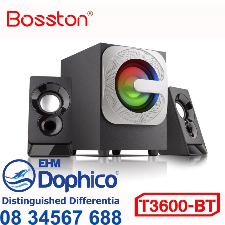 Loa vi tính 5.1/2.1 Bosston T4000/T3900/T3800/T3700/T3600/T1800 – Bluetooth –  Led RGB – Chính Hãng