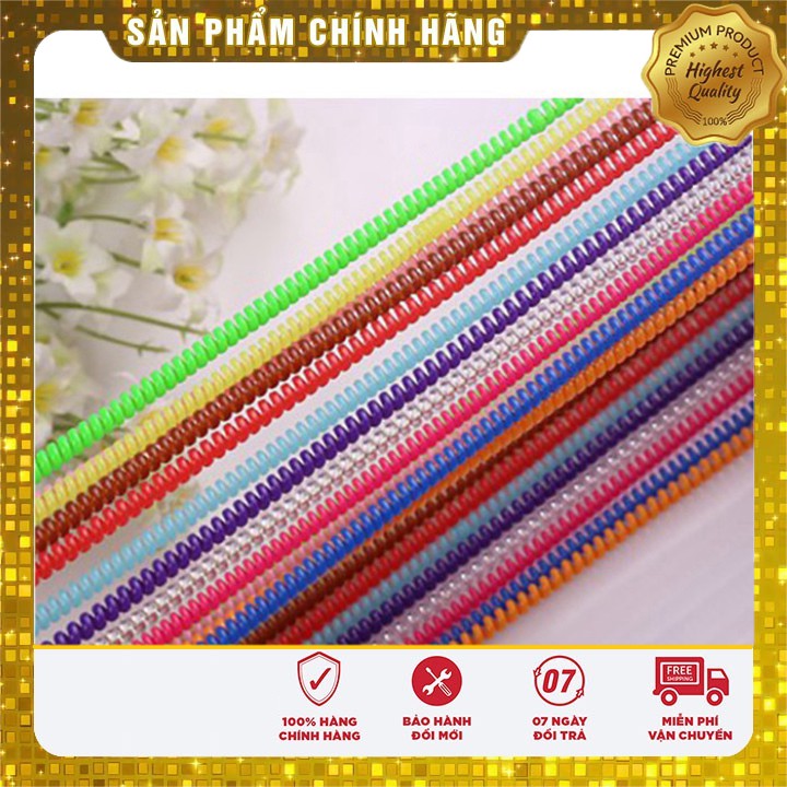 combo 10 Dây quấn 2 màu bảo vệ cáp sạc và tai nghe điện thoại GIÁ RẺ