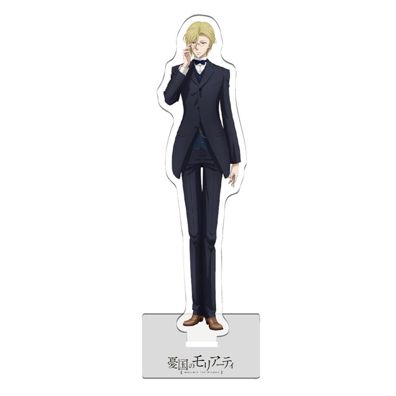 Mô hình nhân vật anime Anime MORIARTY THE PATRIOT bằng acrylic có giá đỡ trang trí để bàn