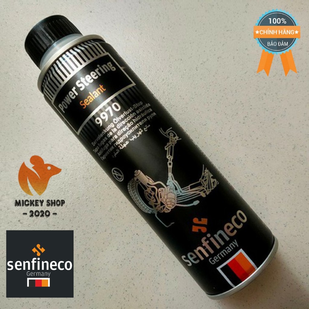 Chất Làm Kín, Chống Rò Rỉ Cho Hệ Thống Dầu Trợ Lực Tay Lái Senfineco 9970 –300ML Power Steering Sealant