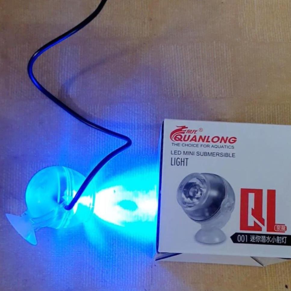 Đèn thủy sinh, đèn led hồ cá mini 7 màu cho hồ cá cảnh nhỏ, hồ bán cạn, hòn non bộ
