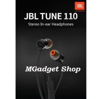 Tai Nghe Nhét Tai Jbl Tune 110 T110 1 Năm Chất Lượng Cao