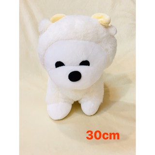Gấu bông Cừu Bông Trắng siêu cấp đáng iu, tặng quà Giáng Sinh ấm áp còn gì bằng =))