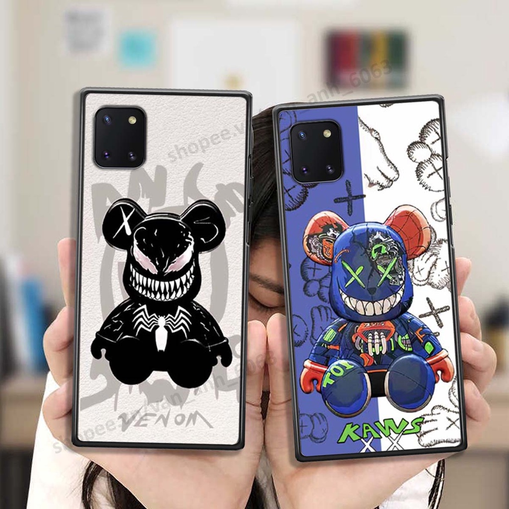 Ốp lưng Samsung Note 10 Lite hình kaws, bear brick, venom thời trang siêu ngầu