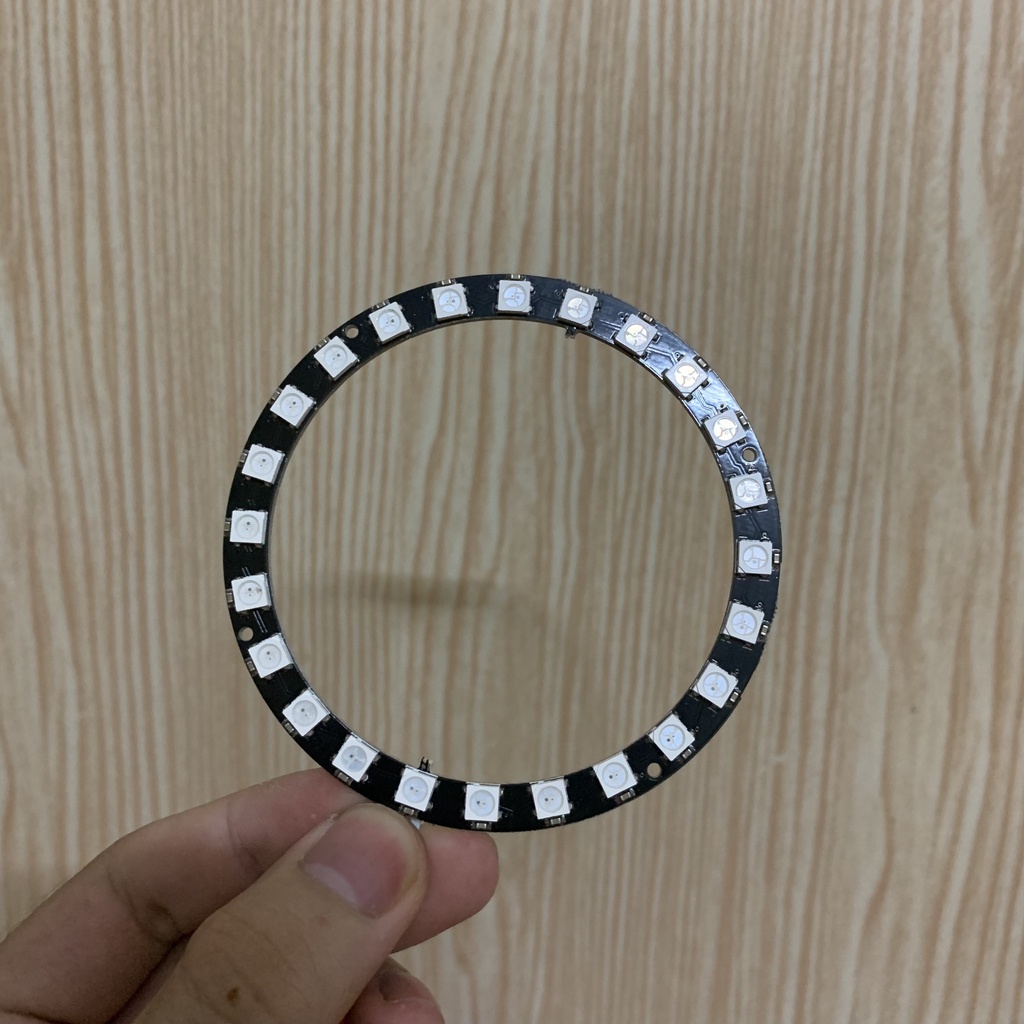 Vòng LED Neopixel Ring WS2812B RGB 16/24/60 bóng