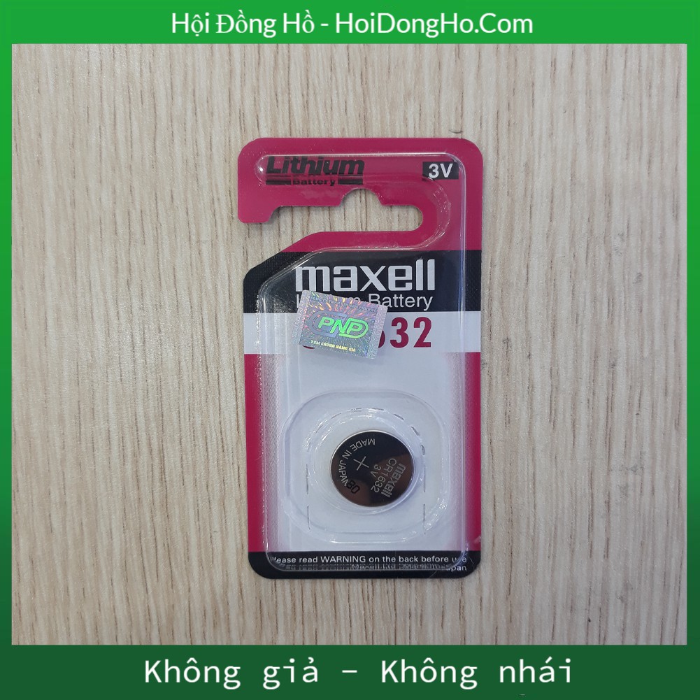 Pin CR1632 - Pin Maxell CR1632 (Lithium 3V) Chính Hãng Giá Tốt Nhất