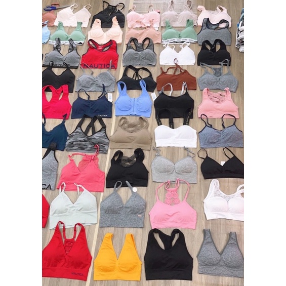 Áo Bra tập GYM YOGA, Áo Bra xuất khẩu cao cấp nhiều hãng