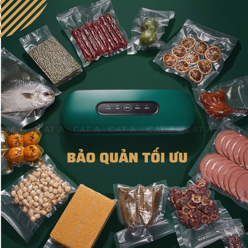 Máy Hút Chân Không Bảo Quản Thực Phẩm ZK-3002 công suất 130w - TẶNG KÈM 10 TÚI