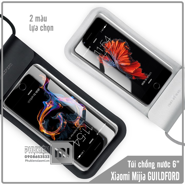 Túi chống nước Xiaomi Mija Guildford cho điện thoại 6" inch