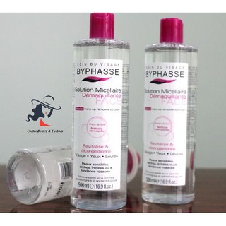 Nước tẩy trang Byphasse Solution Micerallaire Face